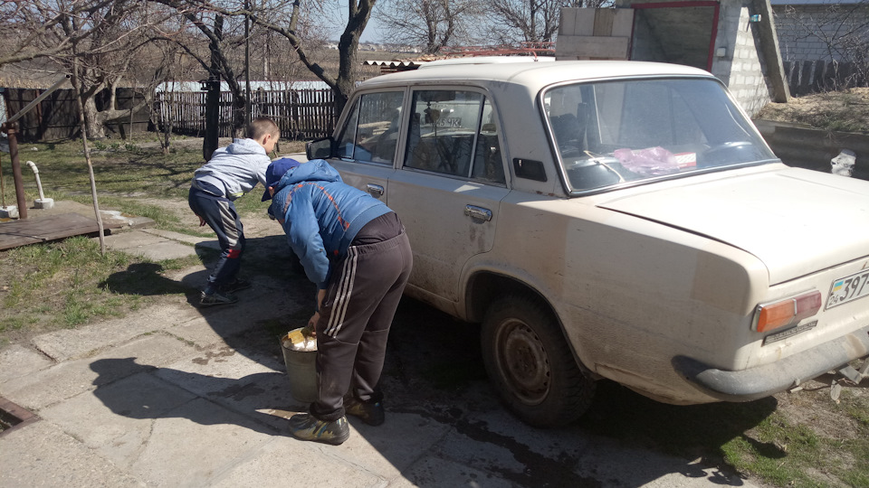 З почином нас або перша 💯 і перша мийка)) 3