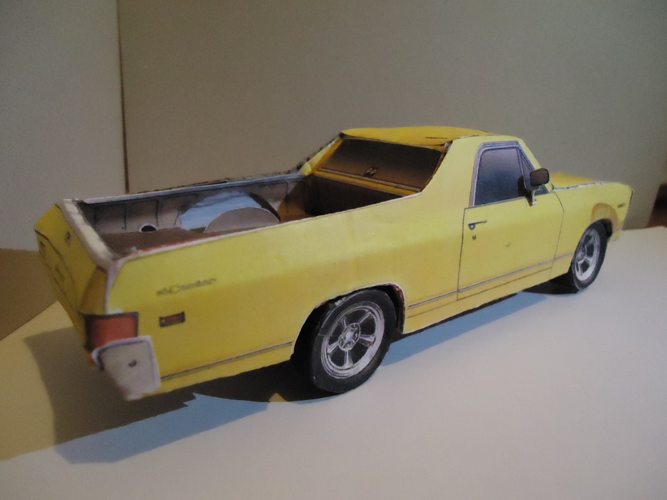 Запис №61: Творчість - Паперовий Chevy El Camino 3