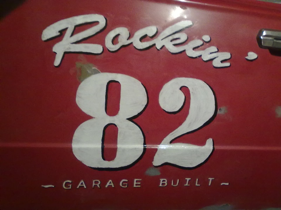 Hot Rod Door Art 4
