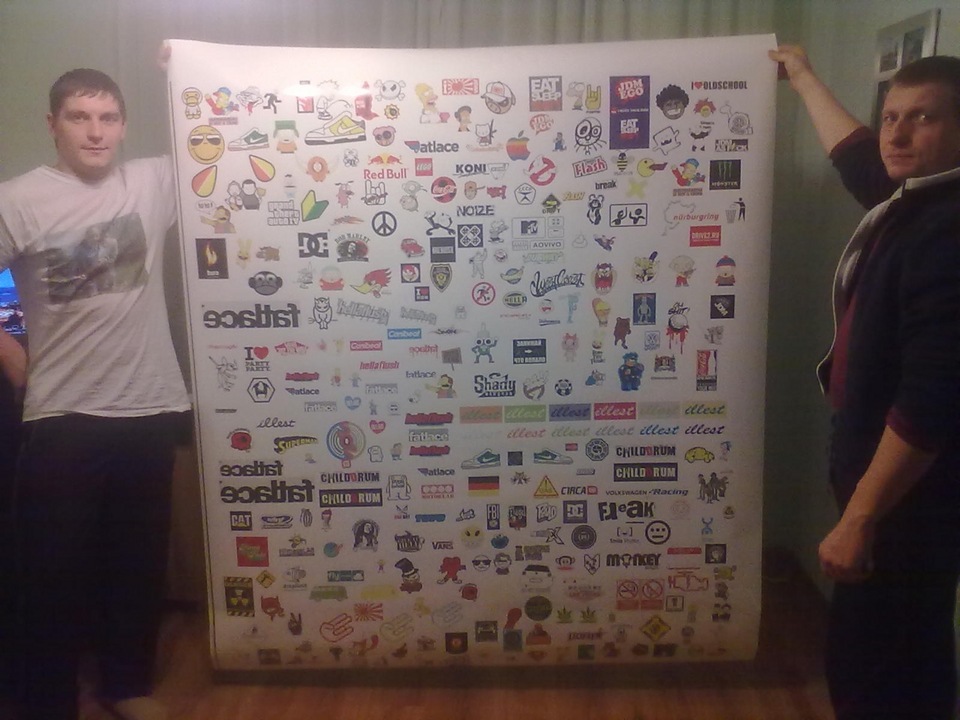 Стиль: Stiker Bombing 1