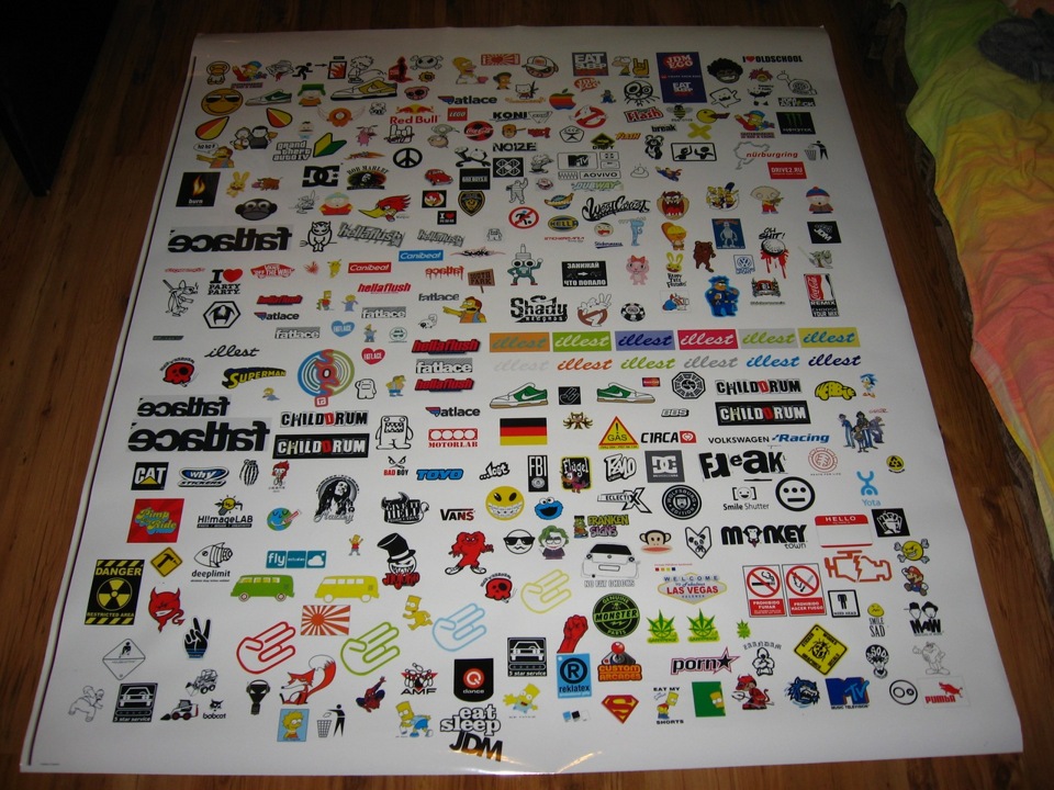 Стиль: Stiker Bombing 2