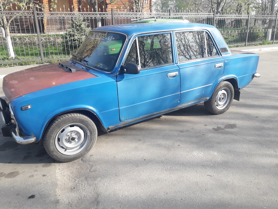 Поставив колеса 1