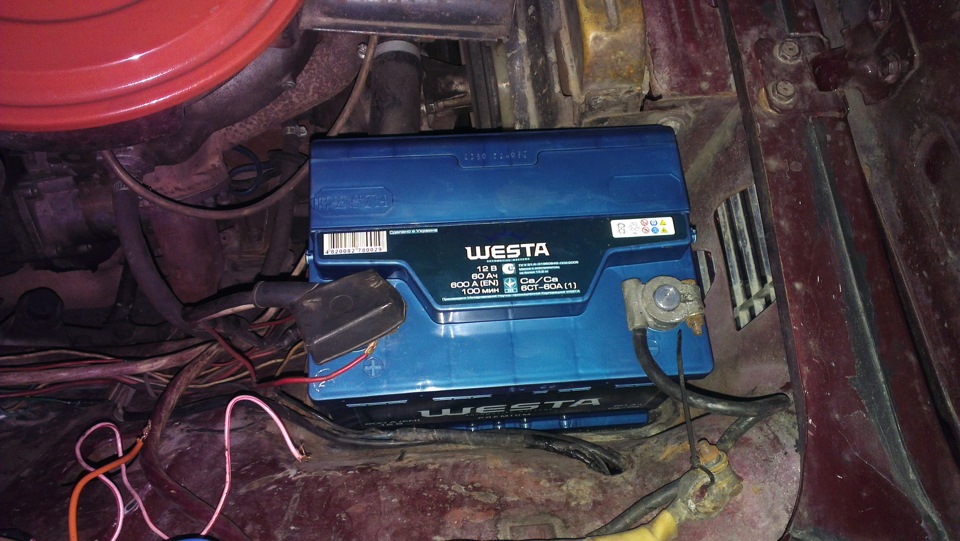 АКБ WESTA 2