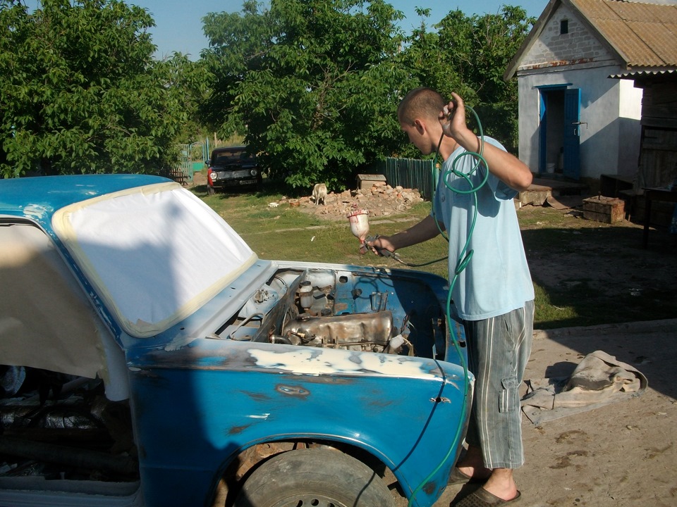 Задули грунтом 4
