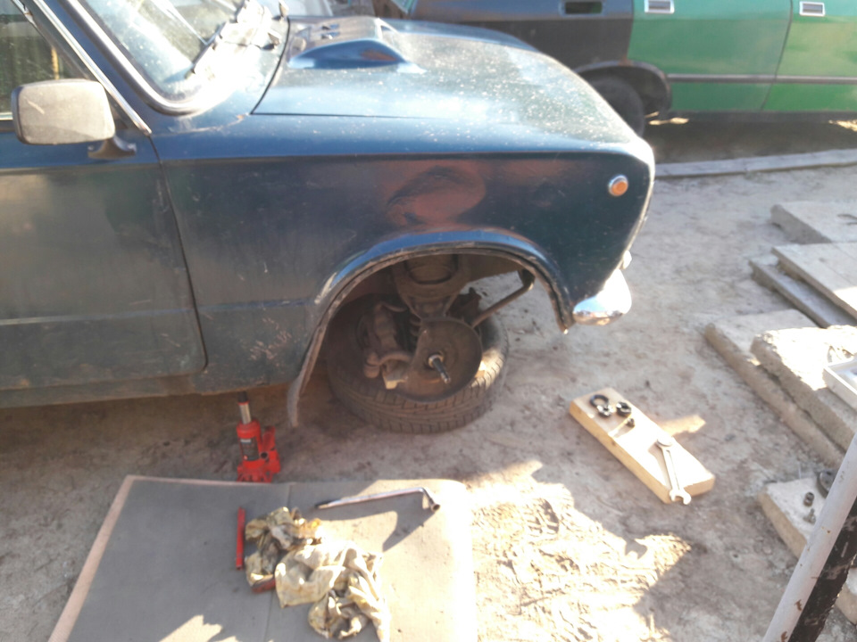Встановлення маточини на місце 1