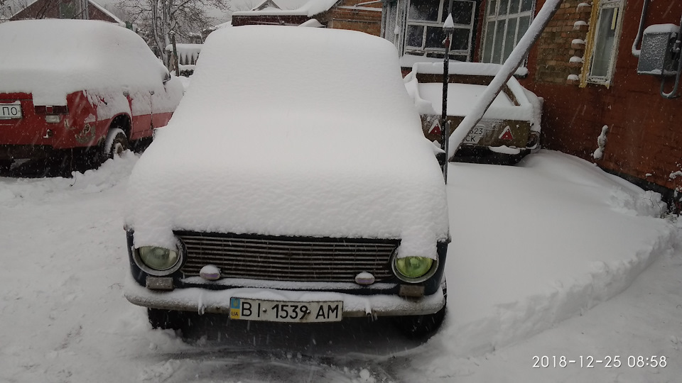 Зимушка зима. Перший сніг і покотушки. 1