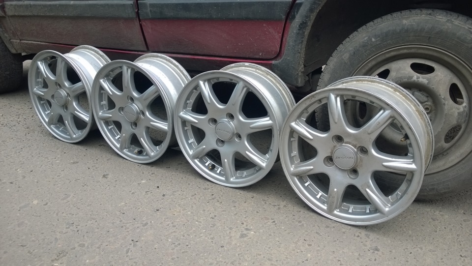 Продано титани Proton R14 4x100 6J ET46 3