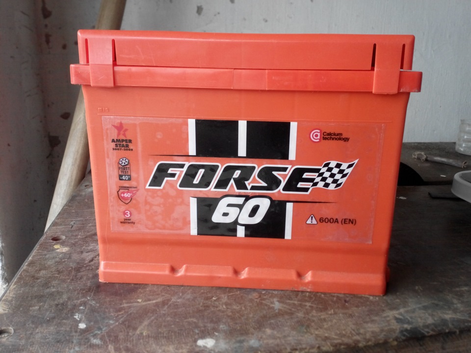 Аккумулятор Westa Forse 60А 3