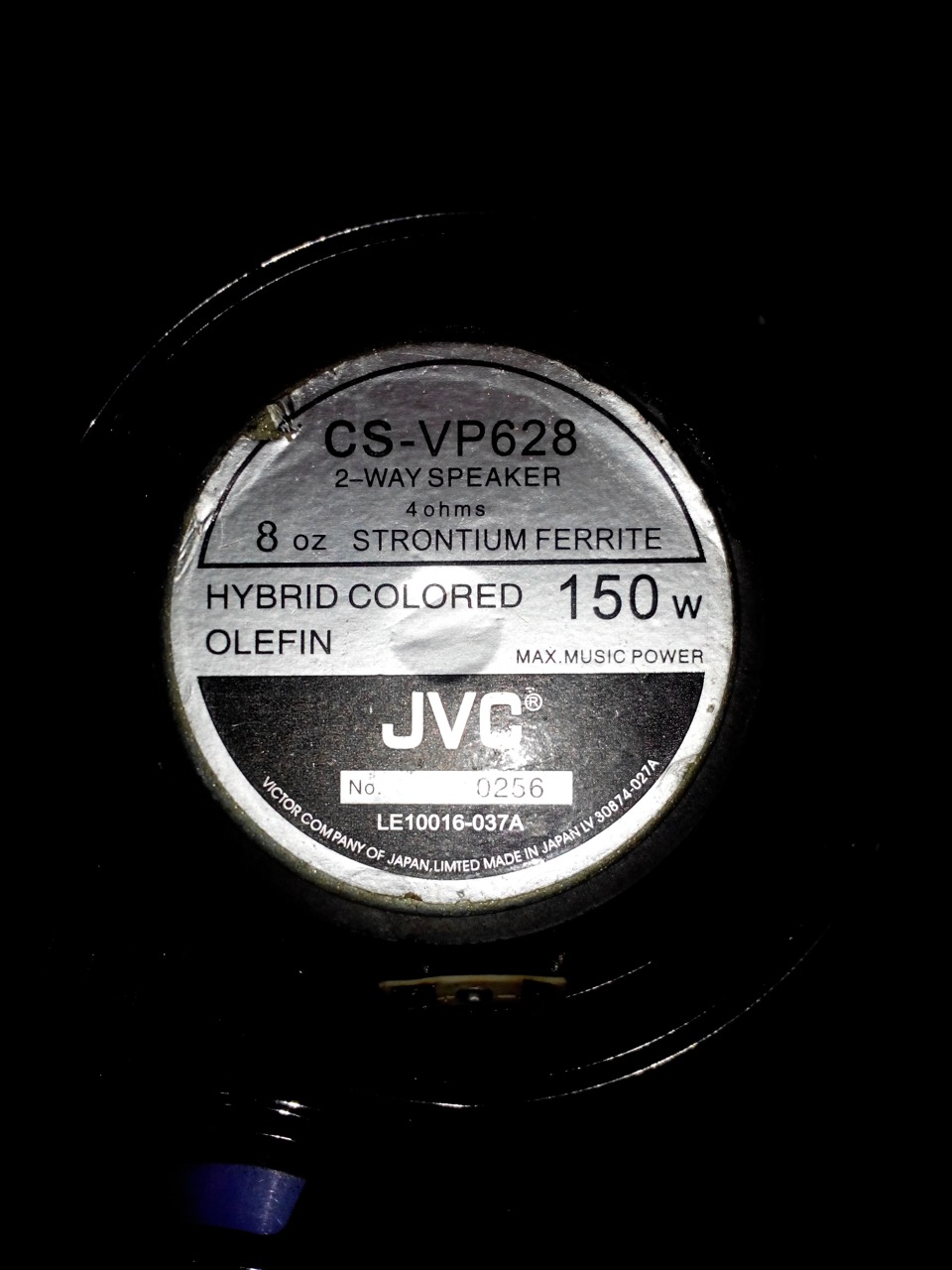 Фронт JVC CS-VP628 3