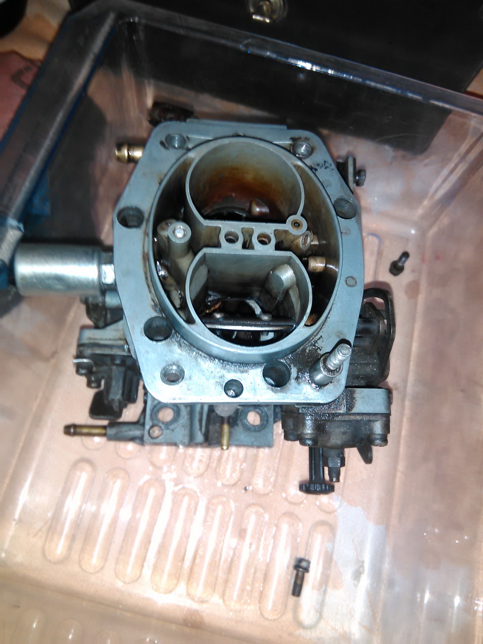 Дібрався до карбюратора. 2