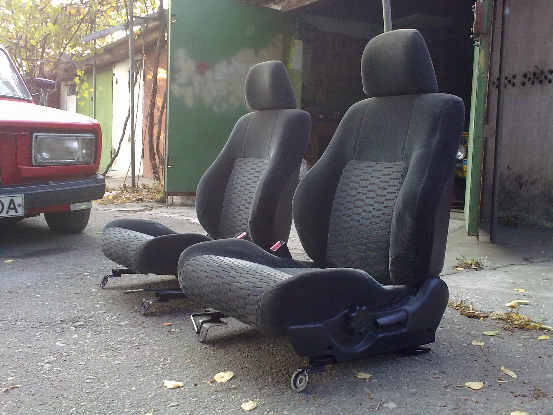 Встановлення сидінь Honda Prelude 2