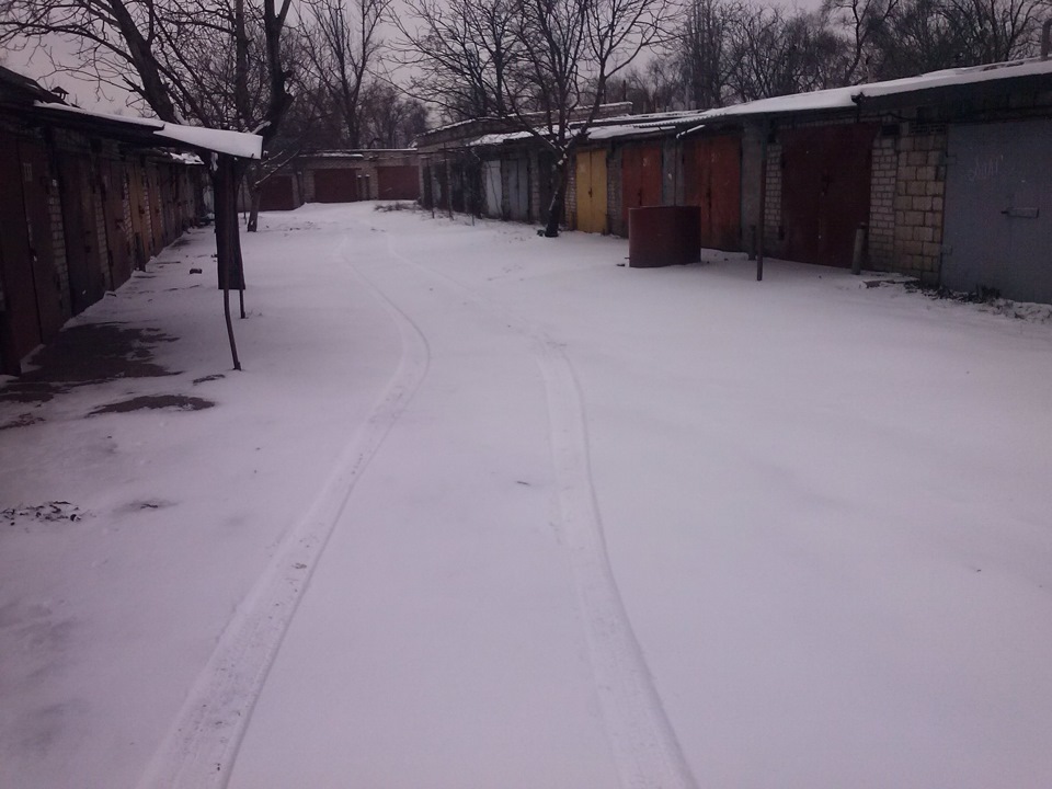 Загнав на гараж. 3