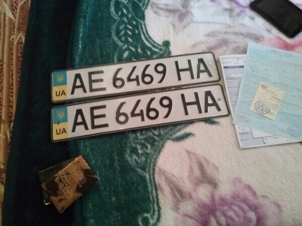 заміна техпаспорту нові номери 2