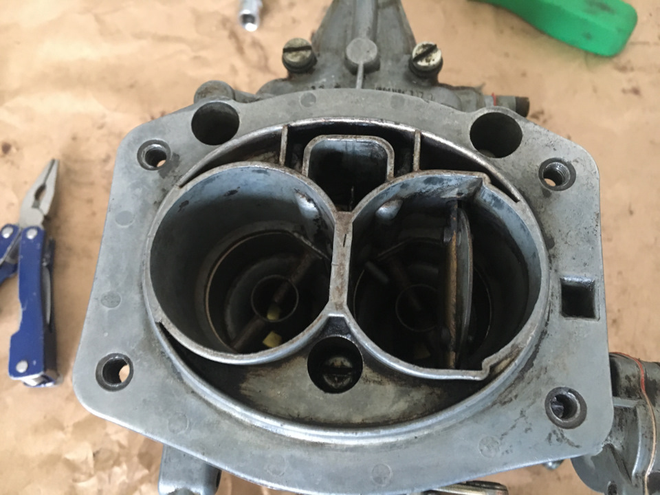Перебрав карбюратор Weber 1