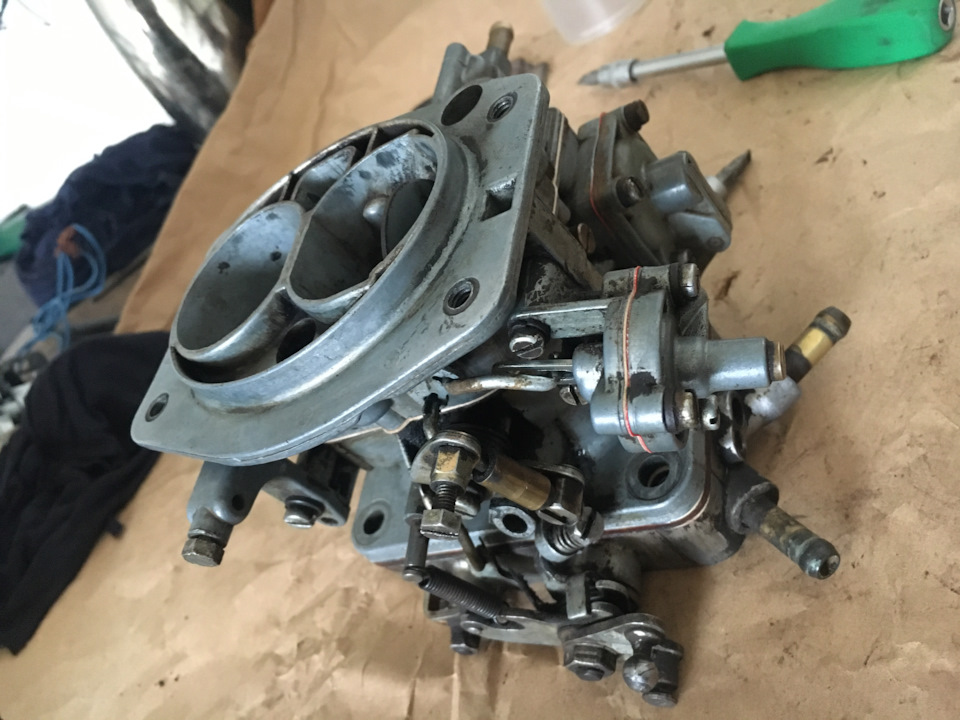 Перебрав карбюратор Weber 2