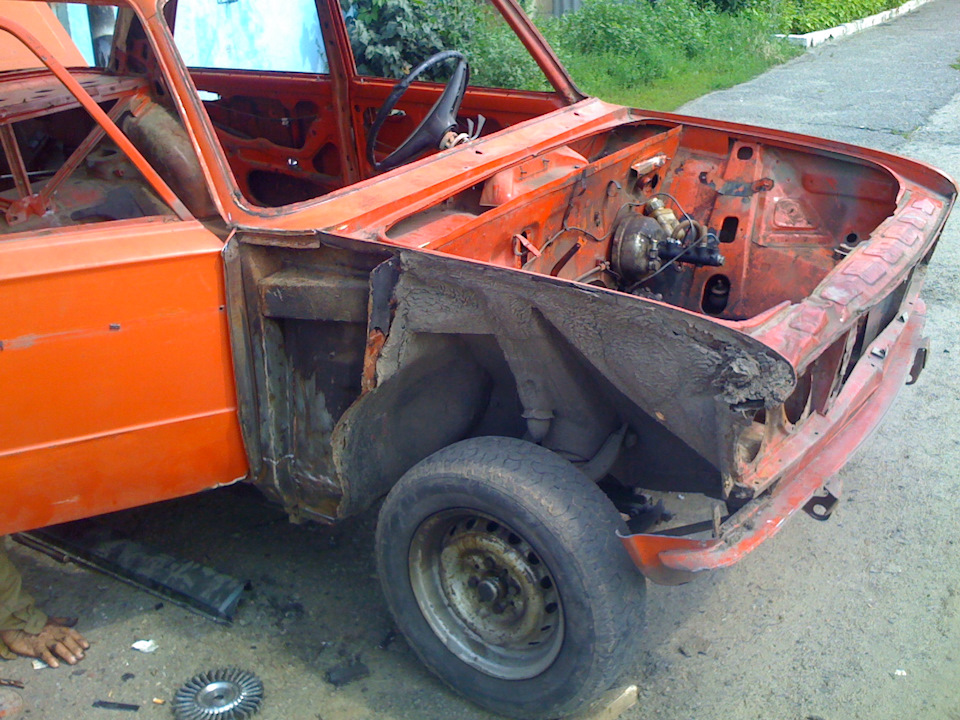 Перший капітальний ремонт автомобіля з 1976 року 4