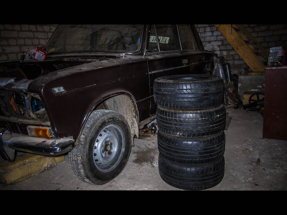 | 002 | Шини 195x45xR13 - примірка на 6j 1