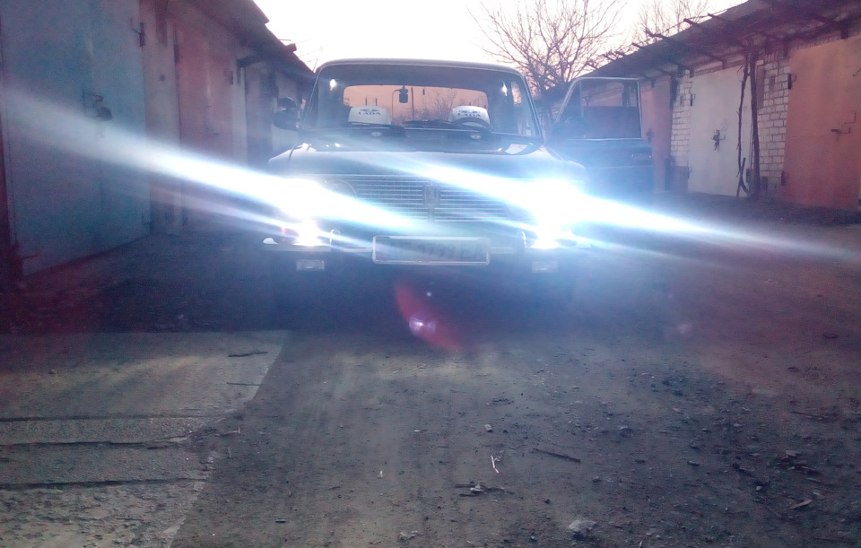 LED лампи у ближнє світло. Частина 3 (помаранчеве небо) 1