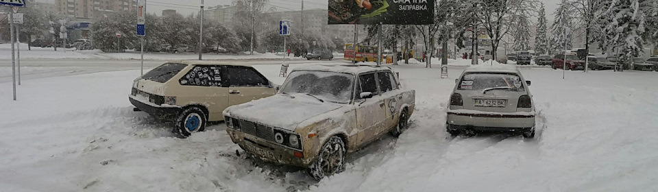 Перший сніговий виїзд... 1