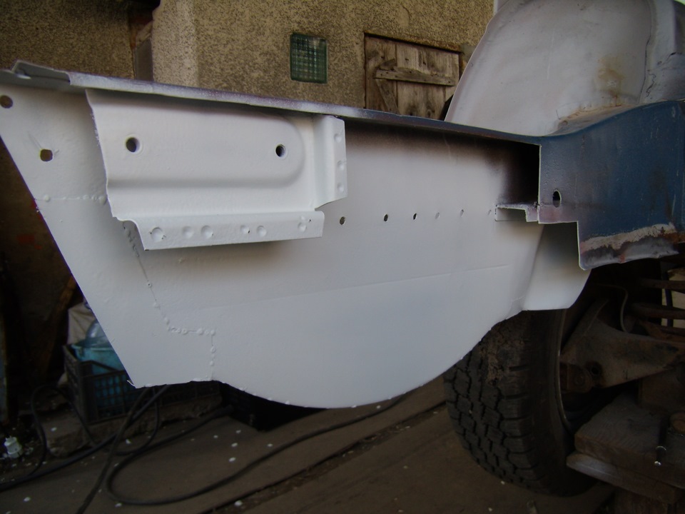 12. Задні лонжерони + нові запчастини 4