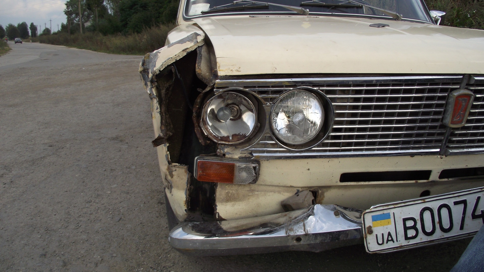 Пацаномобіль потрапив в аварію :( 2