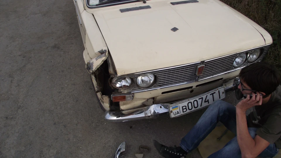 Пацаномобіль потрапив в аварію :(