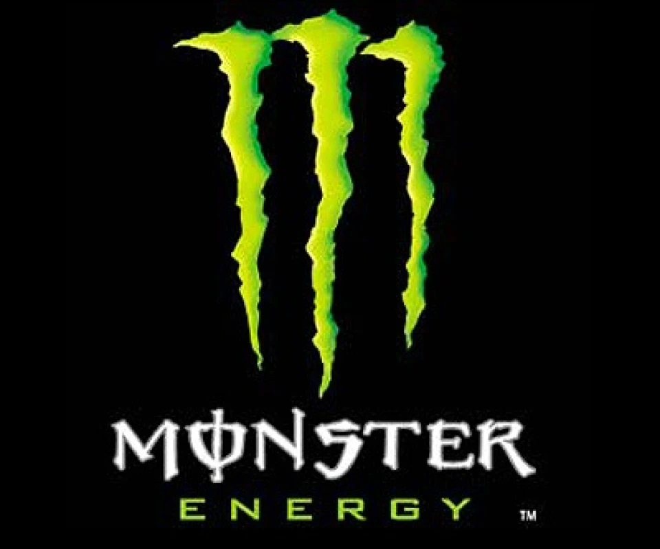 Наклейка Monster Energy .