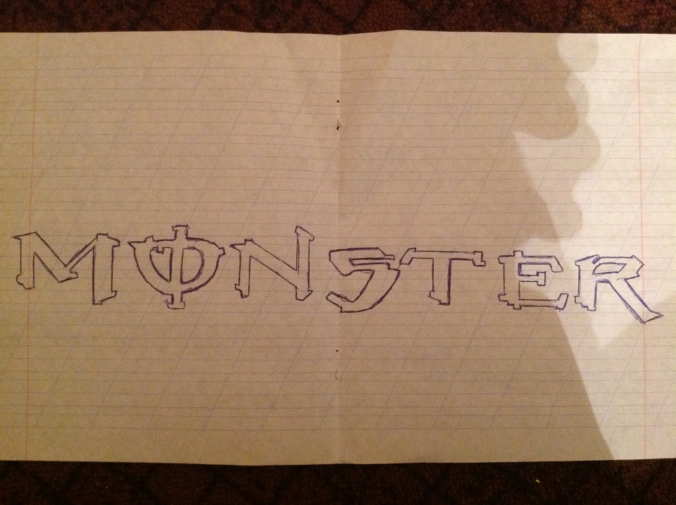 Наклейка Monster Energy . 2
