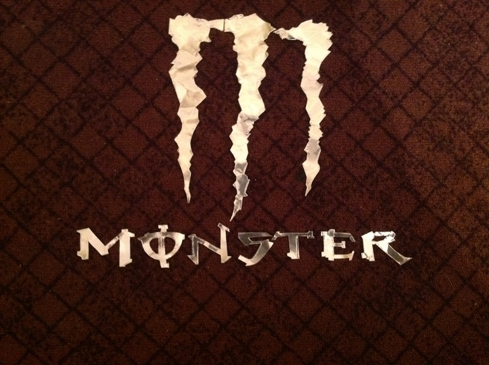 Наклейка Monster Energy . 4