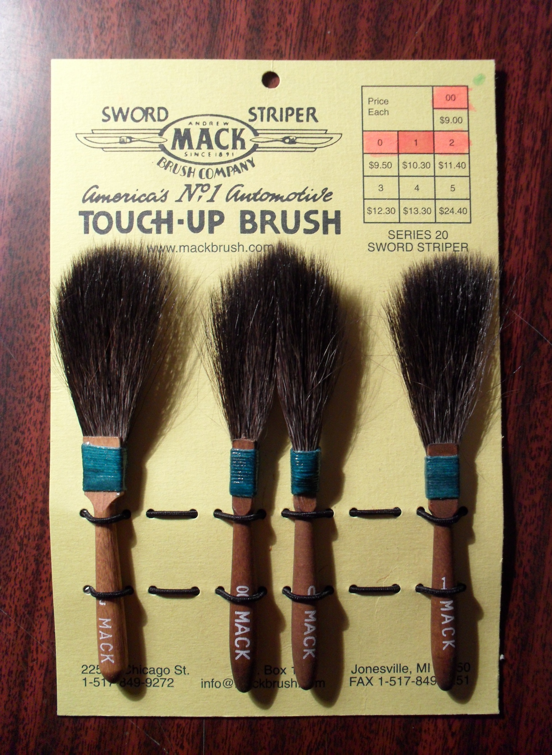 Pinstripe brushes! 2