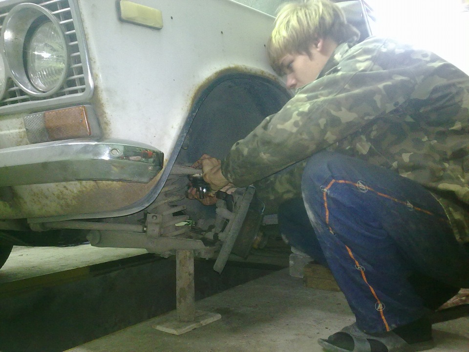поменял шаровую 4