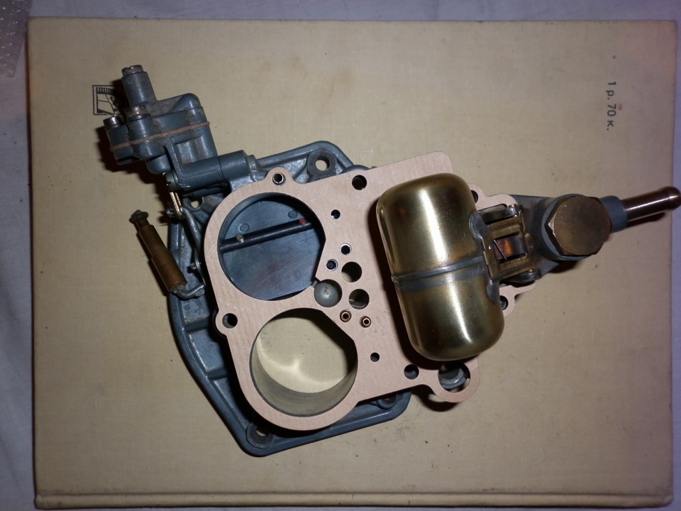 Складання карбюратора ВЕБЕР ВАЗ-2101 4