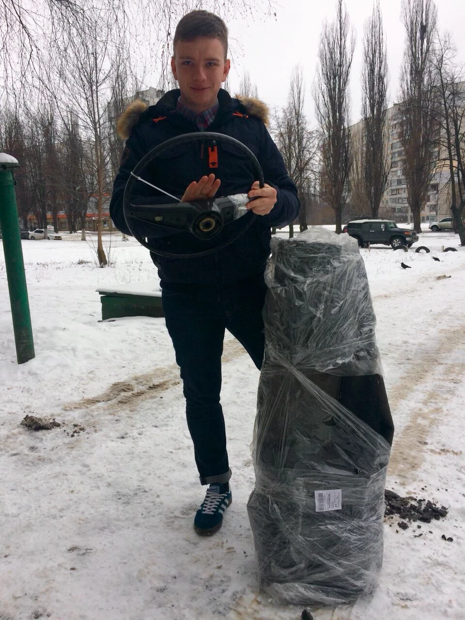 Ніштяки ссср частина 1 кермо ваз 2103 і килим 2103 оригінал
