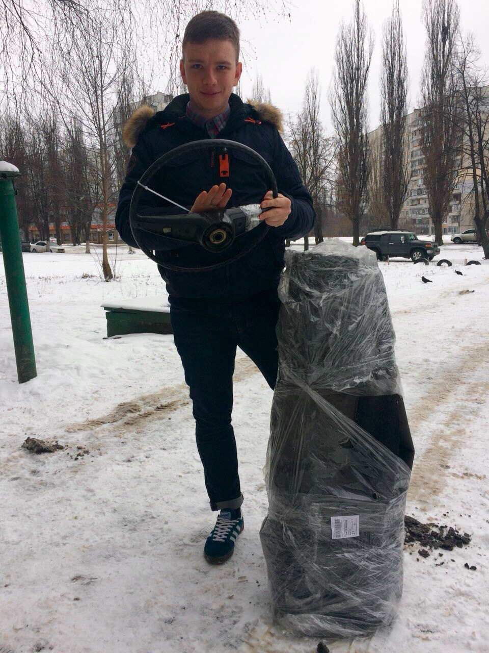Ніштяки ссср частина 1 кермо ваз 2103 і килим 2103 оригінал 1