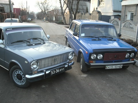 Лада 2103 зад 2106 и Лада 2101 1