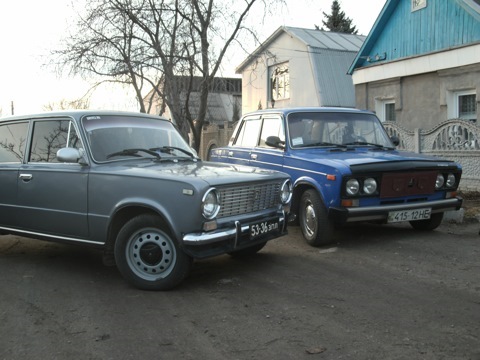 Лада 2103 зад 2106 и Лада 2101 3