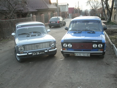 Лада 2103 зад 2106 и Лада 2101 2