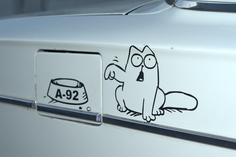 Наклейка Simon's Cat A-92 2
