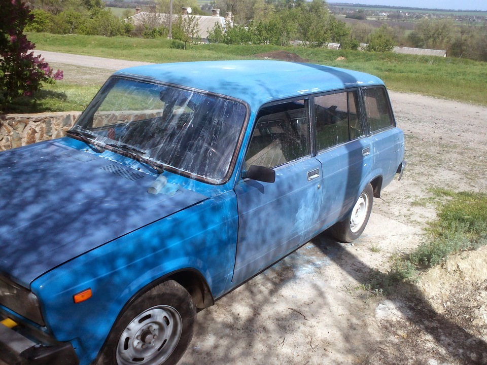 Перше фарбування першого авто 1