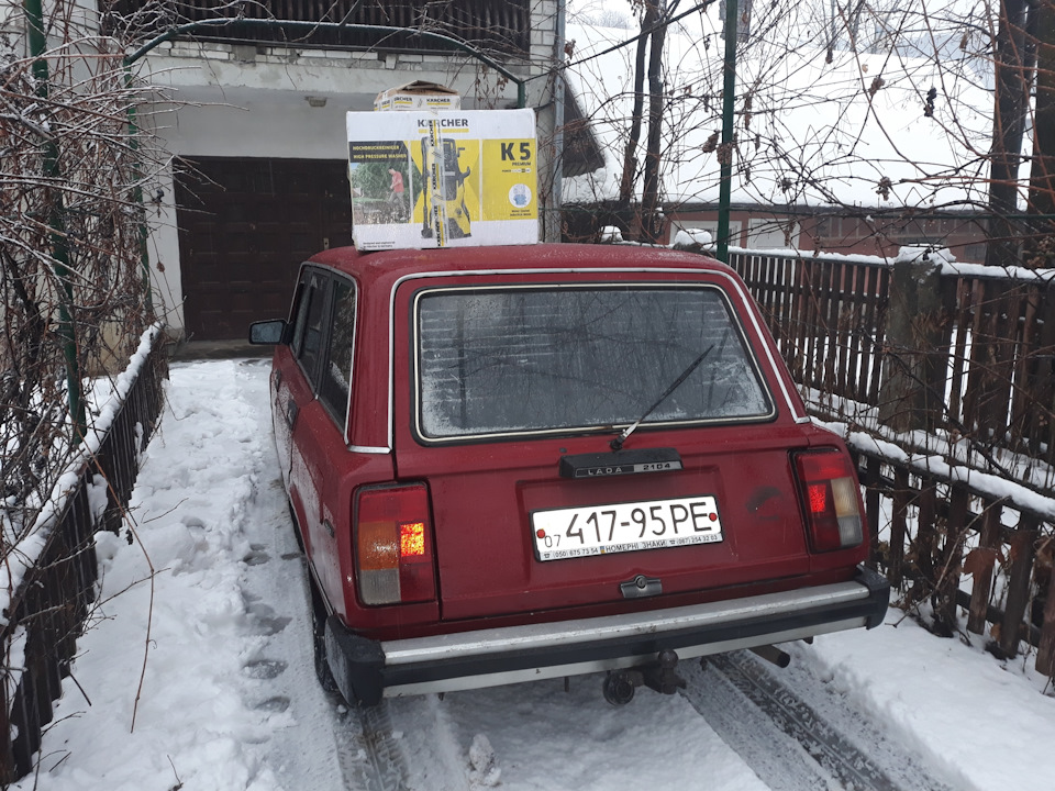 Покупка минимойки Karcher 1
