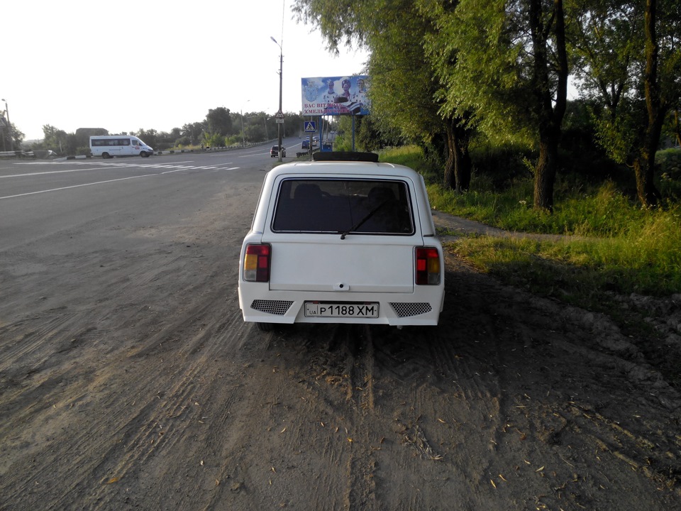 Задній бампер. 2