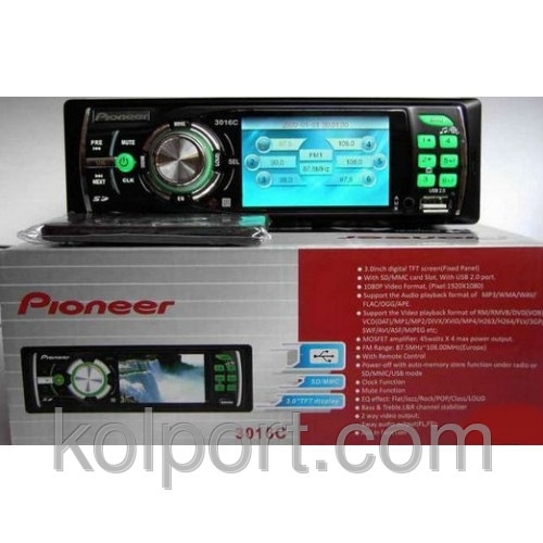 Автомагнітола Sony 3016А (китайка) 1