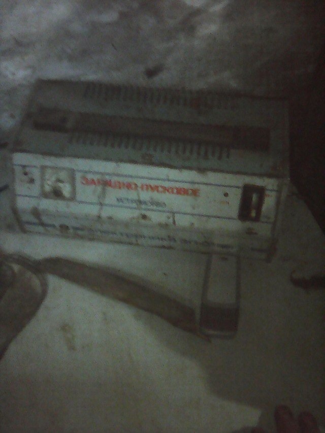 Боржуйка з газового балону 1