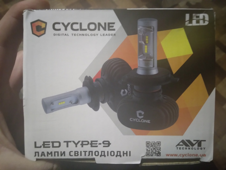 Діодні лампи Cyclone type 9 1