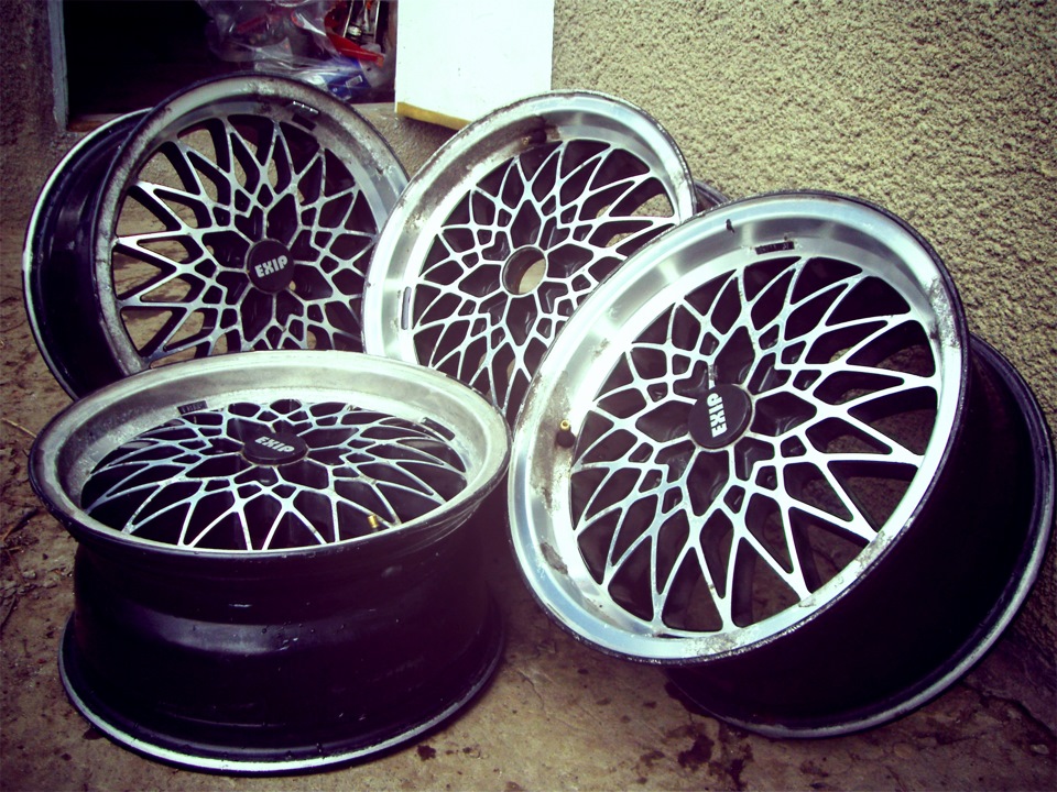 А ось і вони Exip R15 7j Et38 4x108 Made in Germany 1