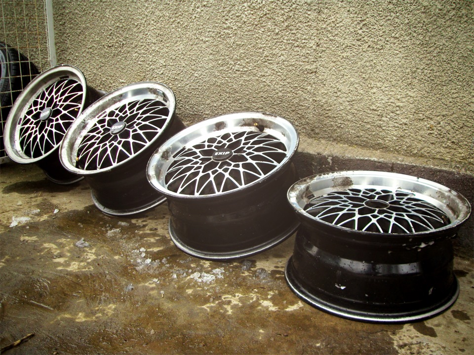А ось і вони Exip R15 7j Et38 4x108 Made in Germany 2