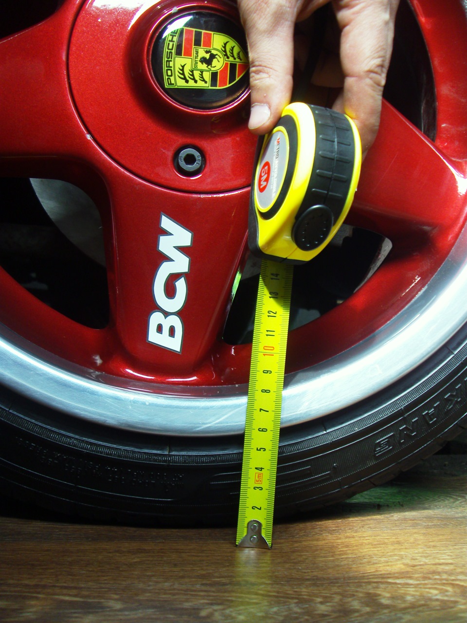 Bcw Powertech in Red Style tire height 5.5 см 2