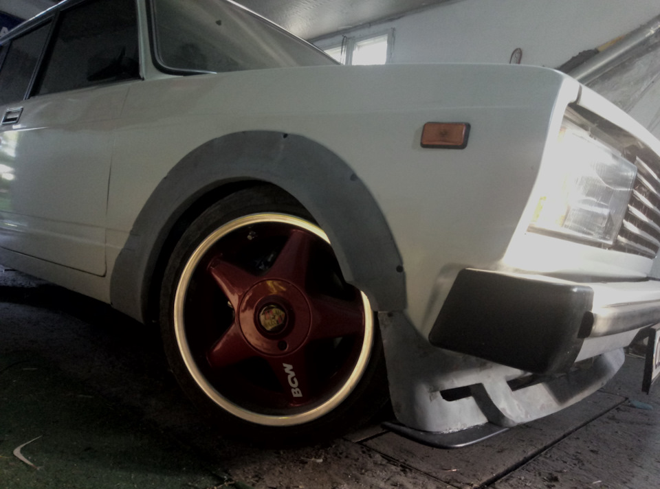 Довгоочікувана примірка фендерів у стилі Rocket bunny 4