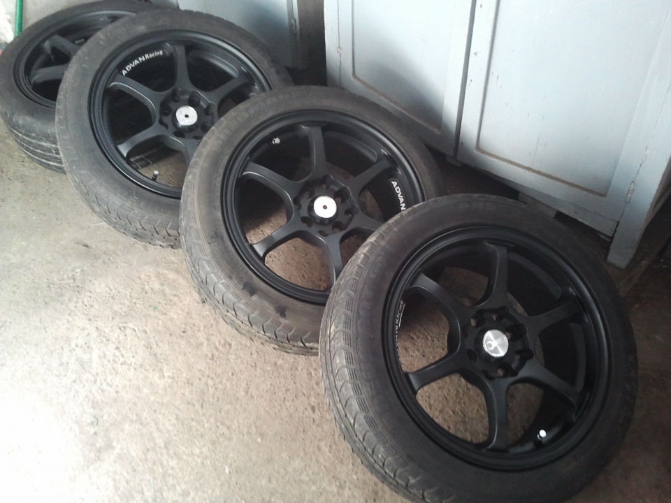 Купівля дисків Advan Racing RG-II Matte black 4