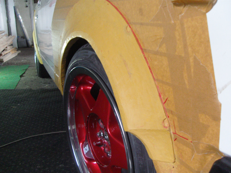 Розширювачі арок Rocket bunny style Fender flares (part 3) 1
